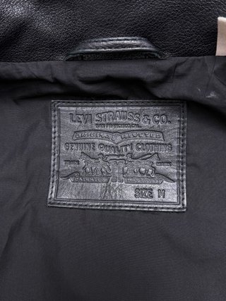 Levi’s Cazadora Cuero Búfalo Trucker III talla M