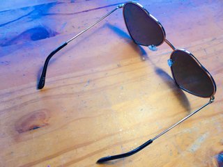 Gafas de Sol Corazón Oro Multicolor