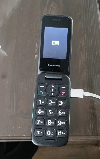 Teléfono Panasonic Verde KX-TU400 EXC