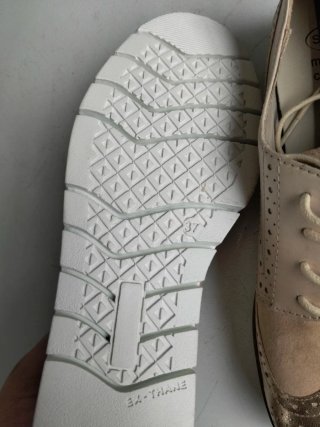 Zapatos Scholl Oxford Beige y Dorado