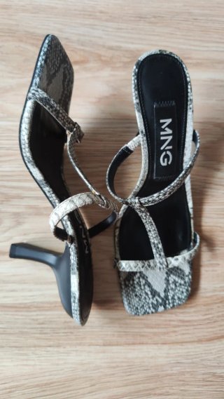 Sandalias Mango Tacon 8cm