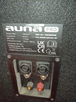 Wharfedale Equipo de Sonido Negro