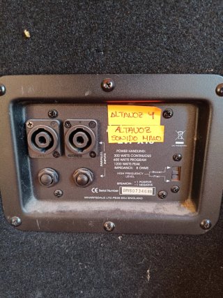 Wharfedale Equipo de Sonido Negro