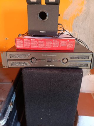 Wharfedale Equipo de Sonido Negro