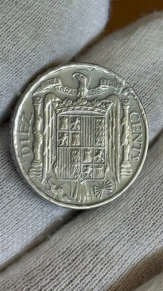 10 Céntimos 1953 Franco sin circular