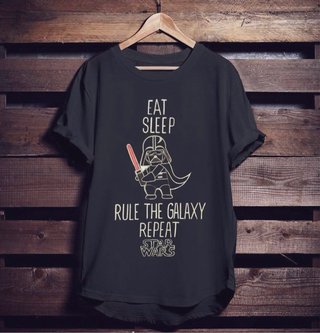 Camiseta Star Wars Darth Vader Dibujo