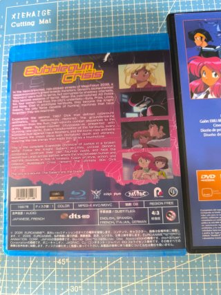Bubblegum Crisis 1987 Blu-ray DVD Saga completa.