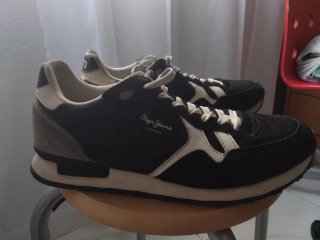 Zapatillas Pepe Jeans Negras y Blancas