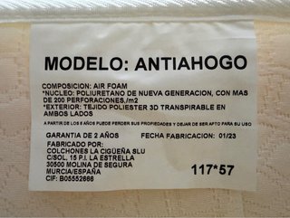 Cuna Lateral Abatible Bari + Extras (A estrenar)