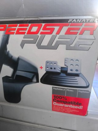 Volante y Pedales Fanatec Speedster Pure PS2