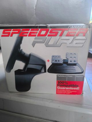 Volante y Pedales Fanatec Speedster Pure PS2
