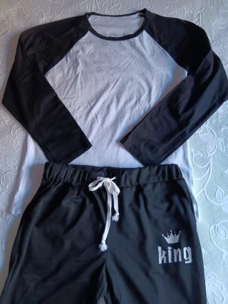 Lote Pijamas Hombre y Mujer Talla X