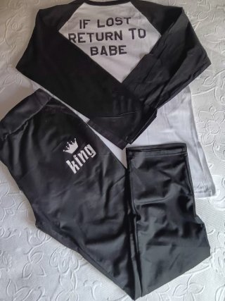 Lote Pijamas Hombre y Mujer Talla X