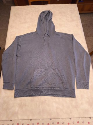 Sudadera Hollister Gris Hombre