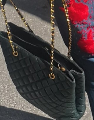 Borsa secchiello vintage Chanel trapuntata tim
