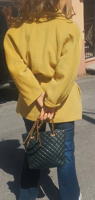 Borsa secchiello vintage Chanel trapuntata tim