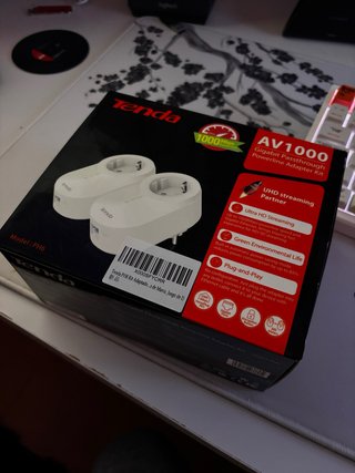 Kit adattatori PLC Tenda AV1000 Gigabit
