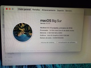 MacBook Air 2014 Plata