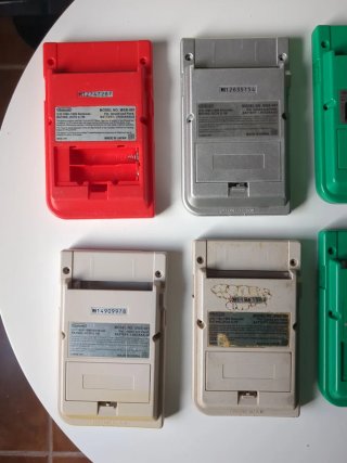 Carcasas Game Boy Pocket Nintendo (Lote)