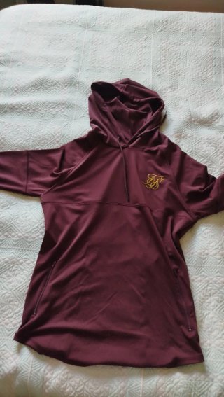 Sudadera Original SikSilk con Capucha Nueva