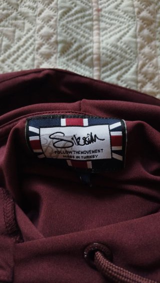 Sudadera Original SikSilk con Capucha Nueva