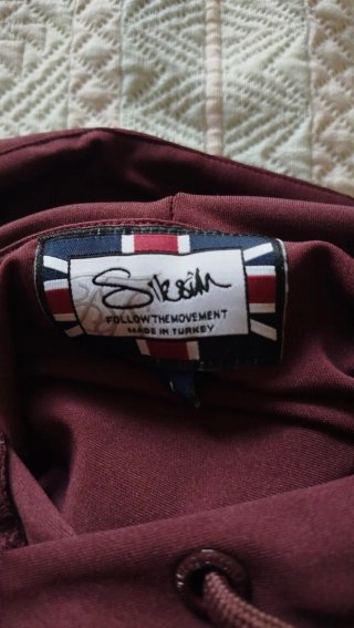 Sudadera Original SikSilk con Capucha Nueva