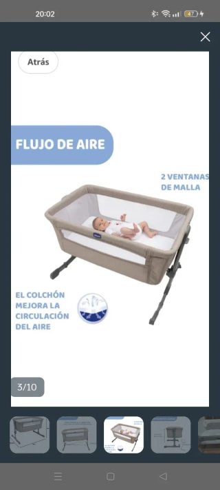 Minicuna Chicco Next2Me