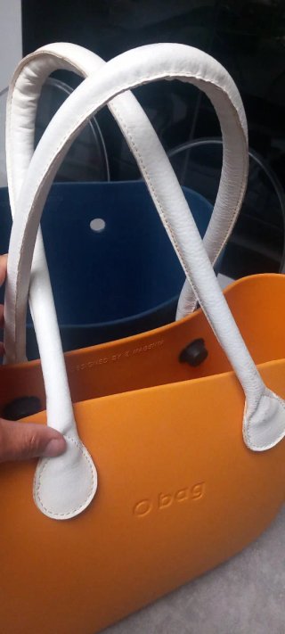 Borse Obag Blu e Arancio