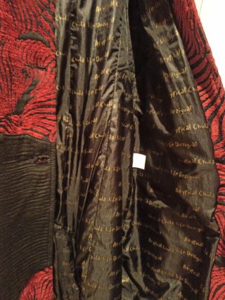 Abrigo Desigual Rojo Talla 38