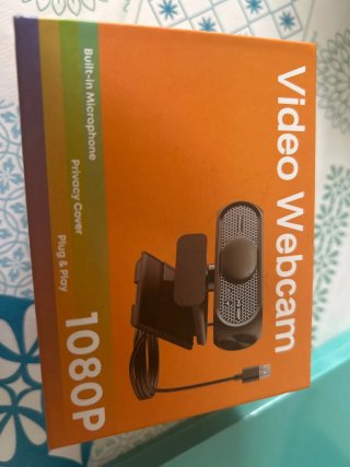 Webcam 1080P con Micrófono y Privacidad