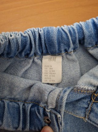 Pantalón vaquero bombacho bebé h&m