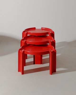 Mesas nido de diseño apilables