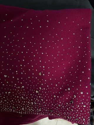 Jersey TERIA YABAR rosa adornos talla L