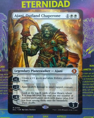 Carta Magic Ajani, Outland Chaperone