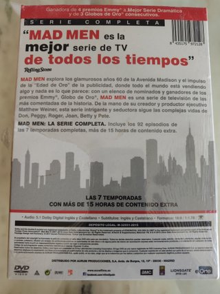 Mad Men - Serie Completa DVD