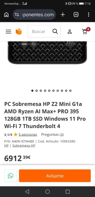 HP Z2 Mini G1a AMD Ryzen AI Max+ PRO 128GB RAM!!