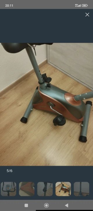 Bicicleta Estática RUNFIT Fitness  sin uso