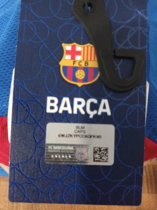 Boné FC Barcelona Original Azul e Vermelho