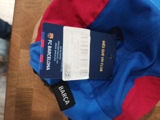Boné FC Barcelona Original Azul e Vermelho