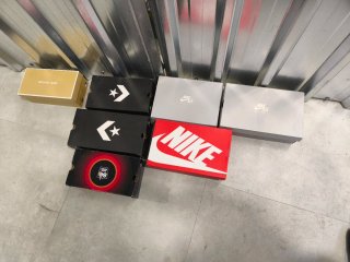 Lote Cajas Converse y Michael Kors y nike