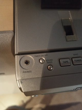 Equipo de música JVC CD Radio Cassette