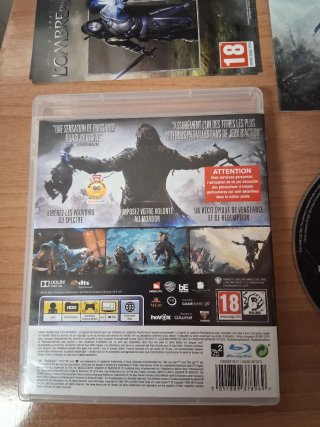 PS3 juego: las sombras de mordor