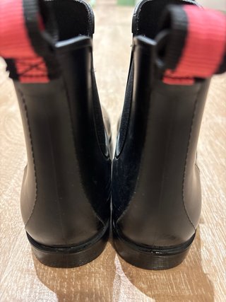 Botas de agua negras talla 36