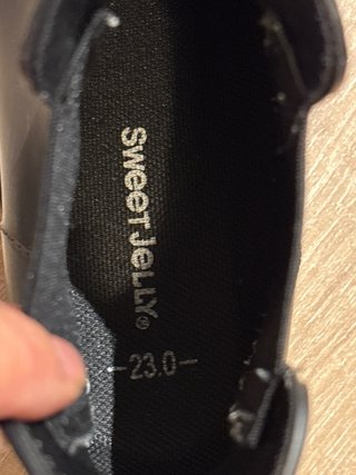 Botas de agua negras talla 36