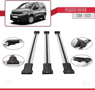 Barras portaequipajes Peugeot Rifter