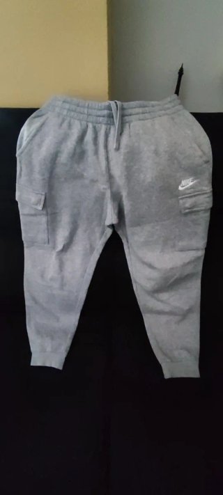 Pantalón chándal cargo niño gris talla 158/170