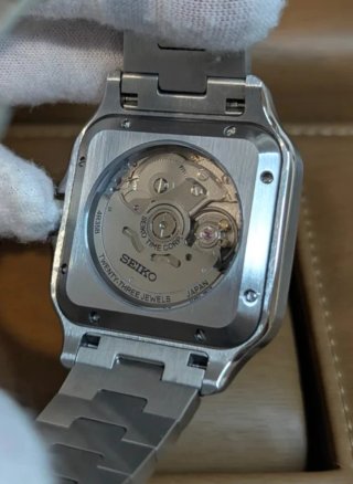 Reloj Seiko Mod Cartier Santos Fuck 9-5