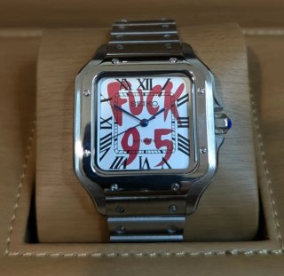 Reloj Seiko Mod Cartier Santos Fuck 9-5