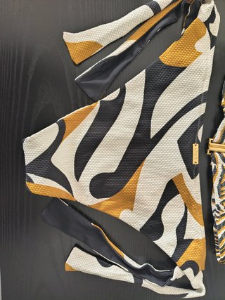 Bikini LE FOGLIE fantasia zebra e astratta
