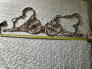 Bikini LE FOGLIE fantasia zebra e astratta